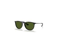 Ray-Ban Sunglasses Woman Erika Classic - Black Frame Green Lenses Polarized 54-18