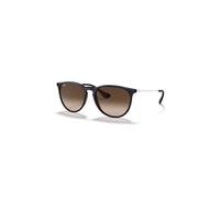 Ray-Ban Sunglasses Woman Erika Classic - Blue Frame Brown Lenses 54-18