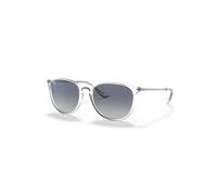 Ray-Ban Sunglasses Woman Erika Classic Exclusive - Silver Frame Blue Lenses 54-18