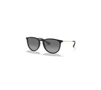 Ray-Ban Sunglasses Woman Erika @collection - Gold Frame Black Lenses Polarized 54-18