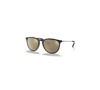 Ray-Ban Sunglasses Woman Erika Color Mix - Black Frame Gold Lenses 54-18