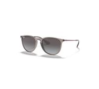 Ray-Ban Sunglasses Woman Erika Color Mix - Transparent Grey Frame Grey Lenses 54-18