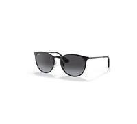 Ray-Ban Sunglasses Woman Erika Metal - Black Frame Grey Lenses 54-19