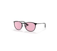 Ray-Ban Sunglasses Woman Erika Metal Evolve - Black Frame Pink Lenses 54-19