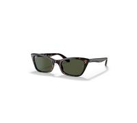 Ray-Ban Sunglasses Woman Lady Burbank - Havana Frame Green Lenses 52-20