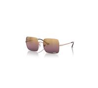 Ray-Ban Woman Sunglass RB1971 Square 1971 Chromance - Frame color: Rose Gold, Lens color: Red
