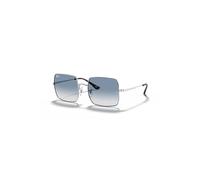 Ray-Ban Sunglasses Woman Square 1971 Classic - Silver Frame Blue Lenses 54-19
