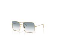 Ray-Ban Sunglasses Woman Square 1971 Reverse - Arista Gold Frame Blue Lenses 54-19