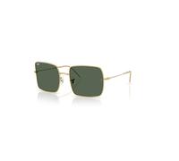 Ray-Ban Sunglasses Woman Square 1971 Reverse - Arista Gold Frame Green Lenses 56-19