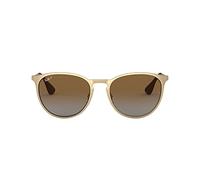 Ray-Ban Unisex-Adult Rb3539 Sunglasses, Matte Gold/Polarized Grey Gradient Brown, 54 mm