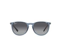 Ray-Ban Unisex-Adult Rb4171 Sunglasses, Transparent Blue/Polarized Grey Gradient, 54 mm