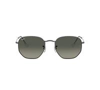 Ray-Ban Hexagonal RB3548N Unisex Gunmetal Sunglasses