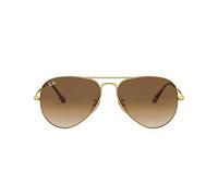 Ray - Ban Unisex RB3689 AVIATOR METAL II 914751 Sunglasses Metal Gold Pilot Normal Shaded