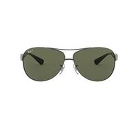 Ray-Ban Unisex-Adult's Aviator Sunglasses, Gunmetal (Gunmetal), 63