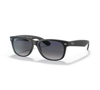 Ray-Ban Unisex-Adults New Wayfarer Ray-Ban New Wayfarer RB 2132 52 601S78 Black Sunglasses,52 mm
