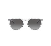Ray - Ban Woman Ray - Ban RB4171 ERIKA 651611 Sunglasses Injected Transparent Grey Pantos Normal Shaded