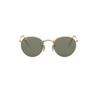 Ray-Ban Unisex Adults’ Round Metal Sunglasses, Gold, 50