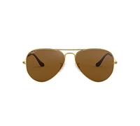 Ray-Ban Unisex Aviator Sunglasses, Gold (001/57), 62 mm UK