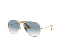 Ray-Ban Sunglasses Aviator 3025 001/3F Gold Blue 58mm