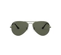 Ray-Ban Aviator RB3025 Unisex Matte Transparent Green Sunglasses