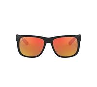Ray-Ban Unisex Justin Sunglasses, Black (622/6q), 54 mm UK