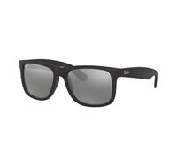 Ray-Ban Sunglasses Justin 4165 622/6G Rubber Black Grey Mirror