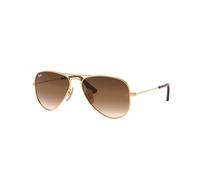 Ray - Ban Kid RJ9506S JUNIOR AVIATOR 223/13 Sunglasses Metal Gold Brown Pilot Normal Shaded