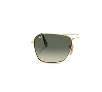 Ray - Ban Unisex Pair of replacement lenses Ray - Ban RB3136 Caravan Replacement lenses Grey Squared Normal Shaded