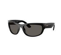 Ray - Ban Unisex Ray - Ban A$AP ROCKY RB2289 MEGA BALORAMA 6826J5 Sunglasses Acetate Black Pillow Normal