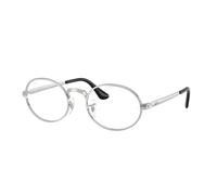 Ray - Ban Unisex Ray - Ban A$AP Rocky RX3931V 2501 Optical frames Metal Silver Transparent Round Normal