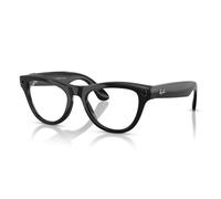 Ray - Ban Unisex Ray - Ban Meta RW4010 Skyler 601/CH - GEN 1 Sunglasses Injected Black Transparent Cat Eye Photochromatic