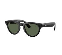 Ray - Ban Unisex Ray - Ban Meta RW4013 Headliner 601/71 - GEN 2 Sunglasses Injected Black Green G15 Pantos Normal