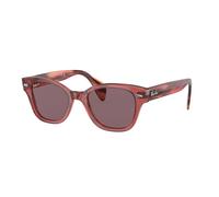 Ray - Ban Unisex Ray - Ban RB0880S 6639AF Sunglasses Plastic Transparent rose Violet Squared Polarized