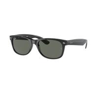 Ray - Ban Unisex Ray - Ban RB2132 NEW WAYFARER 901L Sunglasses Injected Black G15 Squared Normal