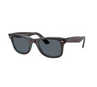 Ray - Ban Unisex RB2140 WAYFARER 1446R5 Sunglasses Acetate Brown Blue Squared Normal