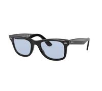 Ray - Ban Unisex Ray - Ban RB2140F WAYFARER 901/64 Sunglasses Acetate Black Blue Squared Normal