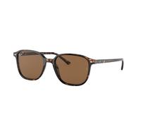Ray - Ban Unisex Ray - Ban RB2193 LEONARD 902/57 Sunglasses Acetate Turtle Brown Squared Polarized