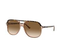 Ray - Ban Unisex Ray - Ban RB2198 BILL 129251 Sunglasses Acetate Gold Brown Squared Normal Shaded