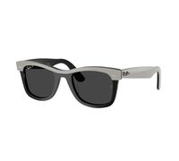Ray - Ban Unisex Ray - Ban RB2240 WAYFARER 144248 Sunglasses Acetate Grey Grey Squared Polarized