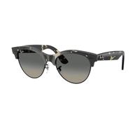 Ray - Ban Unisex Ray - Ban RB2341 CLUBMASTER WAY 143371 Sunglasses Acetate Havana Grey Squared Normal Shaded