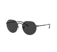 Ray - Ban Unisex Ray - Ban RB3565 JACK 002/48 Sunglasses Metal Black Black Geometric Polarized