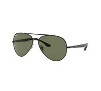 Ray - Ban Unisex Ray - Ban RB3675 002/58 Sunglasses Metal Black G15 Pilot Polarized
