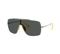 Ray - Ban Unisex RB3697M F03087 Sunglasses Metal Grey Grey Squared Normal