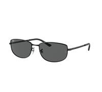 Ray - Ban Unisex Ray - Ban RB3732 002/B1 Sunglasses Metal Black Grey Geometric Normal