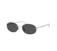 Ray - Ban Unisex Ray - Ban RB3767 003/87 Sunglasses Metal Silver Grey Round Normal