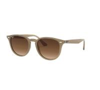 Ray - Ban Unisex Ray - Ban RB4259F 616613 Sunglasses Acetate Beige Brown Pantos Normal Shaded