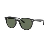 Ray - Ban Unisex Ray - Ban RB4305 601/71 Sunglasses Injected Black Green Pantos Normal