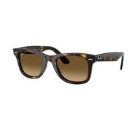 Ray - Ban Unisex Ray - Ban RB4340 WAYFARER EASE 710/M2 Sunglasses Acetate Turtle Brown Squared Polarized