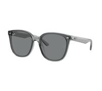 Ray - Ban Unisex Ray - Ban RB4423D 645087 Sunglasses Injected Grey Brown Squared Normal