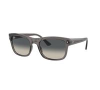 Ray - Ban Unisex Ray - Ban RB4428 667571 Sunglasses Acetate Grey Grey Squared Normal Shaded